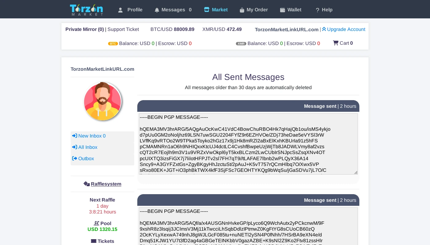 Torzon-Encrypted messaging for safe communication.